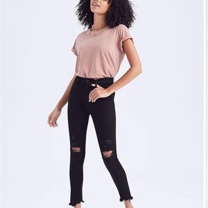 Abercrombie & fitch Mid rise super skinny’s Sz 31